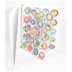 COMPLETE SIMPSONS POG SET