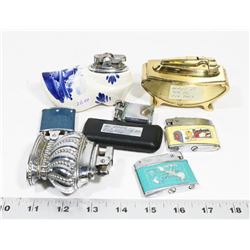 BAG OF VINTAGE LIGHTERS