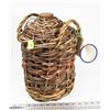 Image 1 : VINTAGE JUG WITH WICKER WRAP