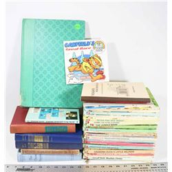 BOX OF VINTAGE WALT DISNEY BOOKS