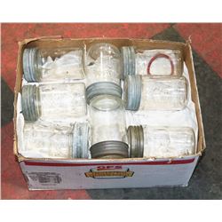 BOX OF COLLECTIBLE CROWN JARS