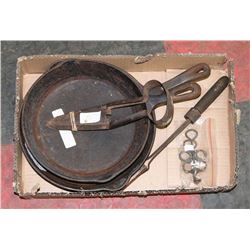 ASSORTMENT OF VINTAGE COOKWARE