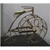 VINTAGE METAL BICYCLE WINE