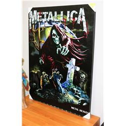 LARGE METALLICA CANVAS