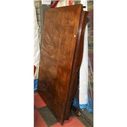 VINTAGE WOOD TABLE WITH LEGS NEEDS WORK AS IS