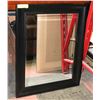 Image 1 : BLACK FRAMED MIRROR