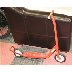 ANTIQUE RED SCOOTER