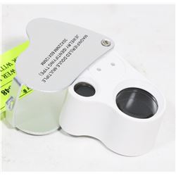 30 AND 60 POWER JEWELLERS MAGNIFIER WITH LED LIGHT