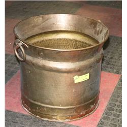 LARGE VINTAGE BRASS PLANTER