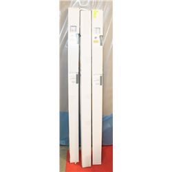 LOT OF 3  WHITE HORIZONTAL UBERHAUS BLINDS 60"X45"