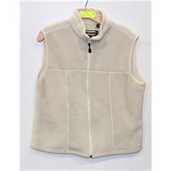 NEW LADIES SZ L NORTH END FULL ZIP FLEECE VEST