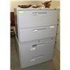 Image 1 : PAIR OF GREY GLOBAL 2 DRAWER FILING CABINETS AS