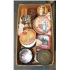 Image 1 : BOX OF COLLECTIBLE TINS