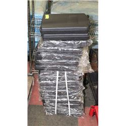 STACK OF HARD CASE DOCUMENT HOLDERS