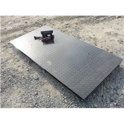 10 TON DIGITAL FLOOR SCALE WITH 78" PLATFORM