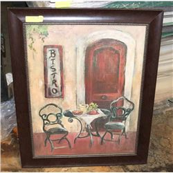 WOOD FRAMED SHOWHOME PICTURE