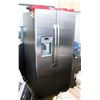 Image 1 : GE PROFILE ST STEEL SIDE BY SIDE FRIDGE WITH