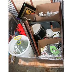 PALLET OF ESTATE MISC AND WINE MAKING SUPPLIES