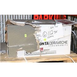 1.2 PALLETS OF 12 X 24" GREY TILE