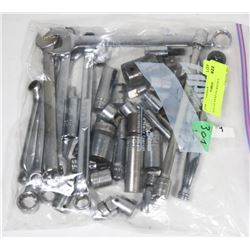 BAG OF SNAP ON WRENCHES