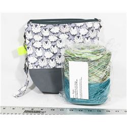 POLKA DOT CREEK BAG AND YARN