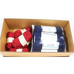 VINTAGE 100% VIRGIN WOOL BOX