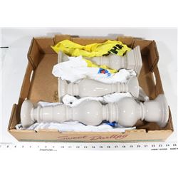 LOT OF 3 CANDLE STCKS