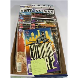 23 DC COMICS  ASSORTED-BATMAN, CATWOMAN