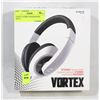 Image 1 : VORTEX STEREO HEADPHONES WHITE