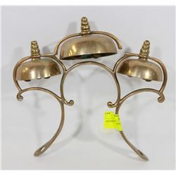 ANTIQUE BRASS SLEIGH BELLS