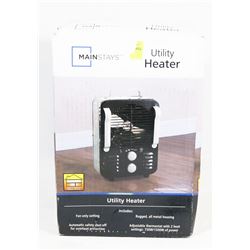 UTILITY HEATER, MAINSTAYS BRAND