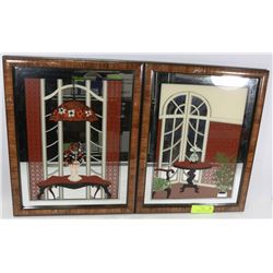 MADE IN USA TURNER DECORATIVE WALL SET OF 2