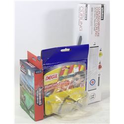 NEW LOT OF SAFETY GEAR AND MORE, INCLUDIG