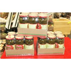 3 CASES OF JALAPENO HOT DELI SLICED PEPPERS
