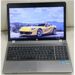 15.6" HP PROBOOK W/WIN 10/iNTEL i5/SSD DRIVE