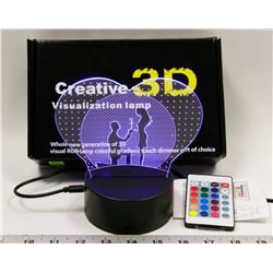NEW! ROMANTIC PROPOSAL 3D NIGHTLIGHT
