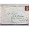 Image 3 : 1800s London Original Postmarked Handwritten Envelope and Letter