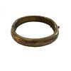 Image 2 : Art Deco Chased Silver Hinged Bracelet