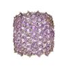 Image 1 : 12.5gm. Amethyst And Sterling Silver Ring