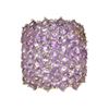 Image 2 : 12.5gm. Amethyst And Sterling Silver Ring