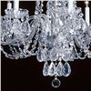 Image 2 : Elegant Crystal & Nickel 8 Light Chandelier