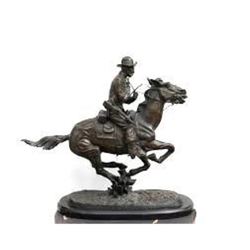 Trooper of the Plains By Frederic Remington