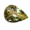 Image 1 : 9.3 Ct 17.8x12.9 Mm Faceted Natural Golden Yellow Aquamarine Beryl Pear Cut