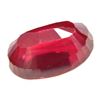 Image 2 : Vvs 15.20ct Natural Huge Mozambique Pinkish Red Ruby Oval Cut Gem