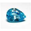 Image 3 : 3CT. Pear Cut Blue BIANCO Diamond