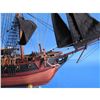 Image 2 : Wooden Caribbean Pirate Ship Model Limited 26" - Black Sails