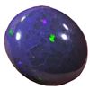 Image 1 : 8.6 cts Australian Lightning Ridge Blue Black Opal
