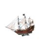 Image 1 : Black Bart's Royal Fortune Model Pirate Ship 36" - White Sails