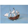 Image 2 : Black Bart's Royal Fortune Model Pirate Ship 36" - White Sails