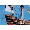 Image 4 : Black Bart's Royal Fortune Model Pirate Ship 36" - White Sails
